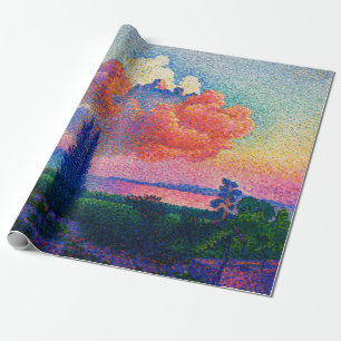 Papier Cadeau Vintage Le nuage rose (1896)
