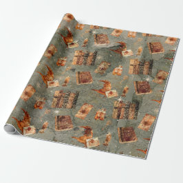 Papier Cadeau Vintage toute magique