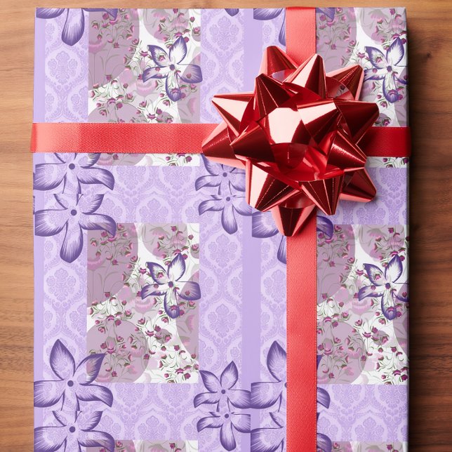 Papier Cadeau Violet (Créateur téléchargé)