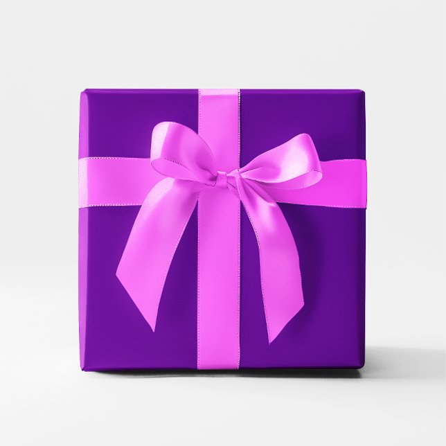 Papier Cadeau Violet violet (Violet Purple Wrapping Paper)