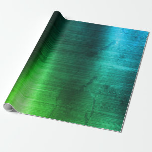 Papier Cadeau VIP industriel métallique aquatique sale tropical