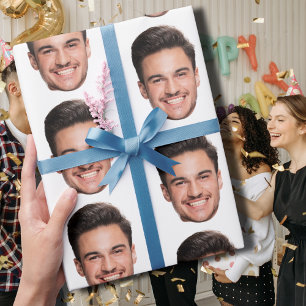 Papier Cadeau Visage personnalisé