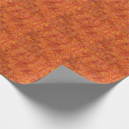 Papier Cadeau Vive texture rouge clair avec des teintes jaunes