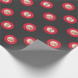 Papier Cadeau voeux de Noël   Photo moderne mite