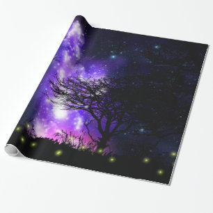 Papier Cadeau Voie Lactée Magique