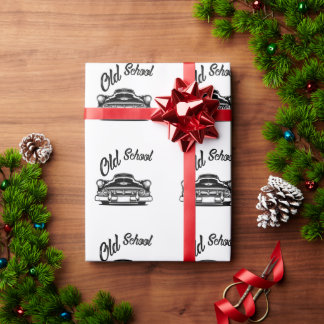 Papier Cadeau Voiture classique
