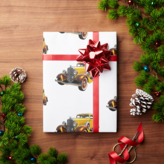 Papier Cadeau Voiture Classique Cool Moderne