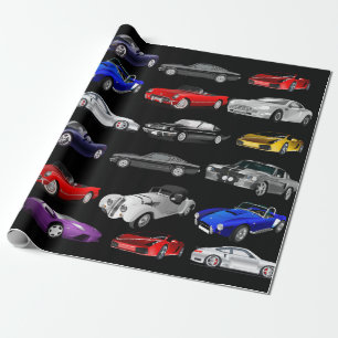 Papier Cadeau Voitures, Voitures et Voitures
