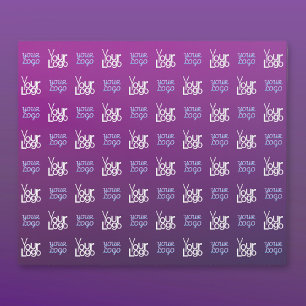 Papier Cadeau Votre logo 2 images ou logos d'entreprise téléch