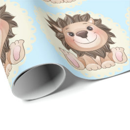 Papier Cadeau Vous êtes Grrreat Cute Lion Baby Boy