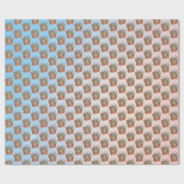 Papier Cadeau Voyage (Plat)