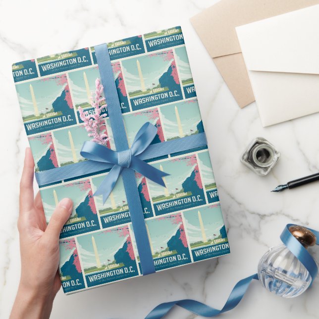 Papier Cadeau Washington DC | La capitale de notre nation (Cadeaux)