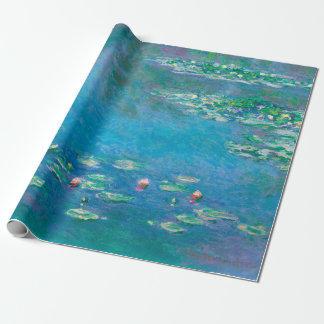 Papier Cadeau Water Lilies by Claude Monet