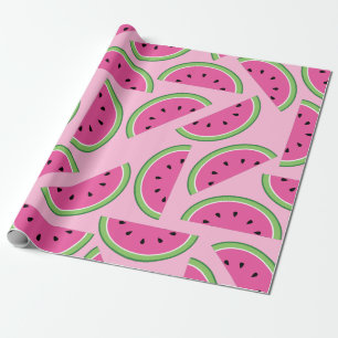 Papier Cadeau Watermelon Cute 1er Anniversaire Papier d'envelopp
