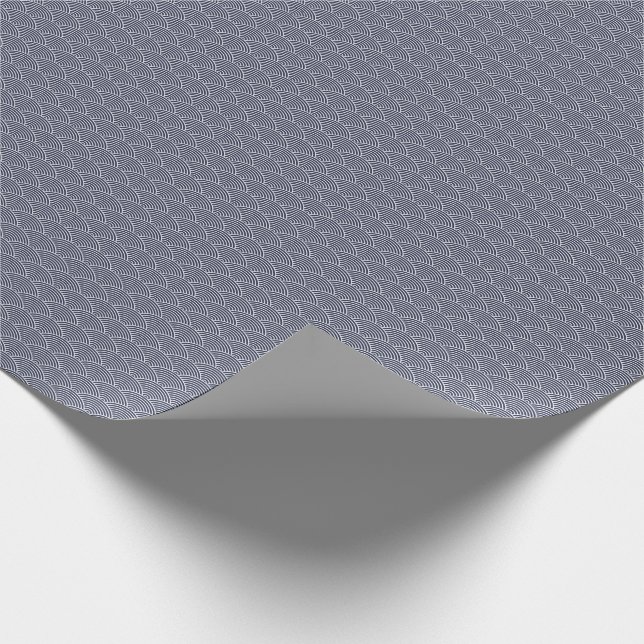 Papier Cadeau Wave motif traditionnel japonais design (Coin)