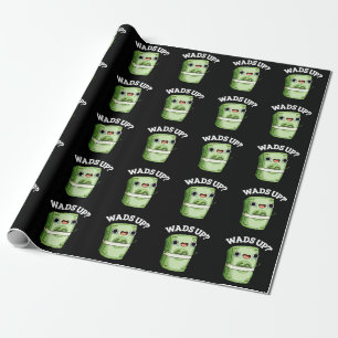 Papier Cadeau Waves Up Funny Money Pun Dark BG