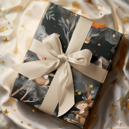 Papier Cadeau Whimsical Forest Adventure