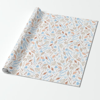 Papier Cadeau Whispers floraux : ZazzleWrapMagic Wraps exclusifs