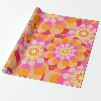 Papier Cadeau Whispers floraux : ZazzleWrapMagic Wraps exclusifs