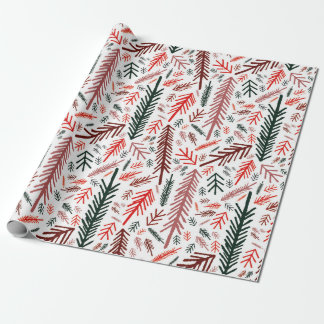 Papier Cadeau White Christmas Wonderland