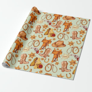 Papier Cadeau Wild West