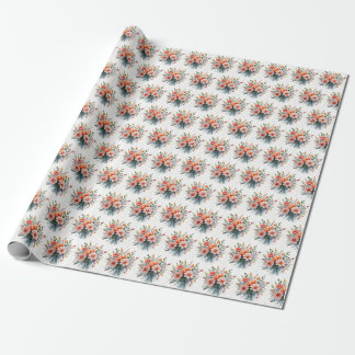 Papier Cadeau Wildflowers Beautiful Popular Luxury Collection