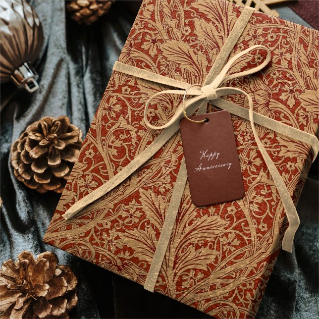 Papier Cadeau William Morris Arcadia Floral Garden Flower Classi (Créateur téléchargé)