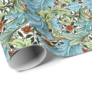 Papier Cadeau William Morris motif - Granville