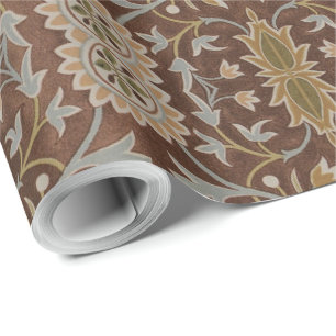 Papier Cadeau William Morris Papier d'enveloppement de tapis à f