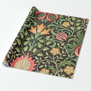 Papier Cadeau William Morris Persian Floral Antique