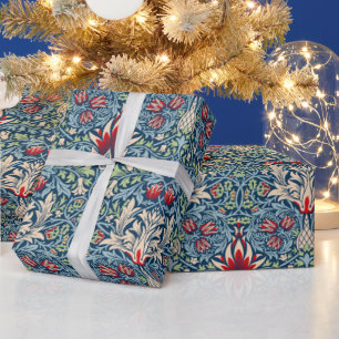 Papier Cadeau William Morris Snakeshead Fritillaire Floral Desig