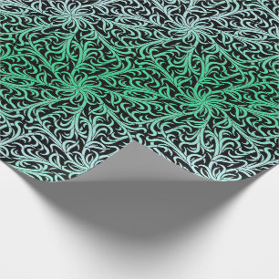 Papier Cadeau Winston Forest Vert et Noir