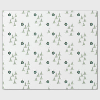 Papier Cadeau Winter Pines Gift Wrap