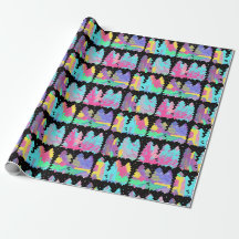 Winter Trees Wrapping Paper