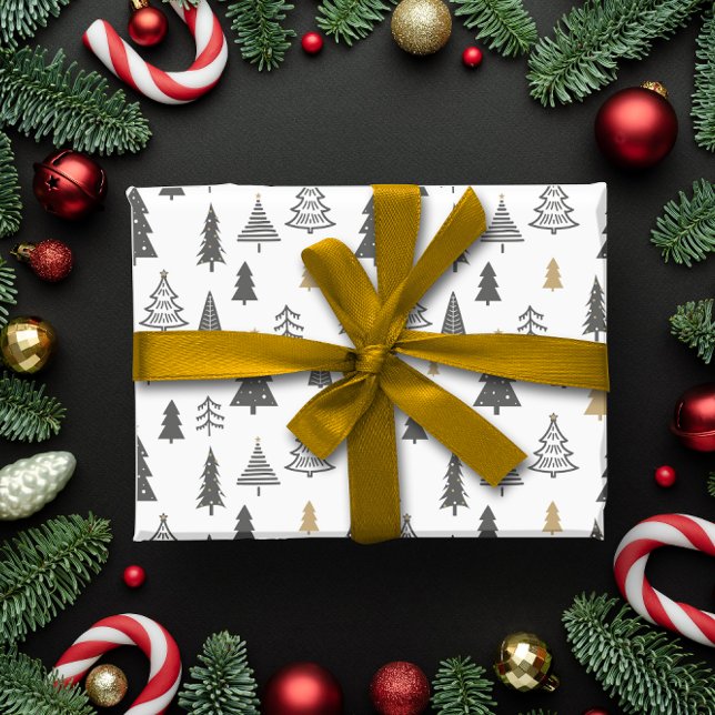 Papier Cadeau Winter Wonderland Noël (Winter Wonderland Christmas Wrapping Paper)