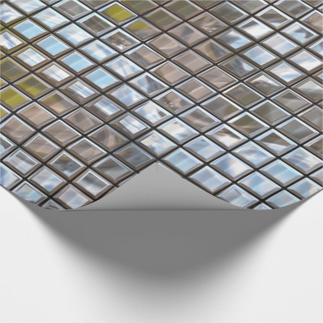 Papier Cadeau Winterblock Unique Festive Chic (Coin)