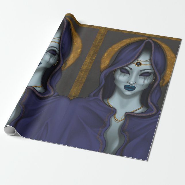 Papier Cadeau Witch (Déroulé)