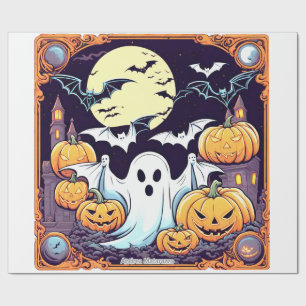 Papier Cadeau Wow Halloween Thrill