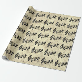 Papier cadeau - Wrapped in Music Geschenkpapier