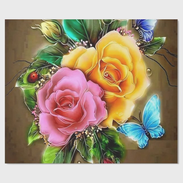 Papier Cadeau  Wrapping Paper (Plat)