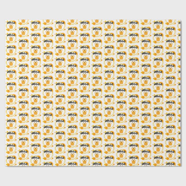 Papier Cadeau Wrapping Paper Monster Edition (Plat)