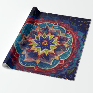 Papier Cadeau Yoga Anniversaire Cadeau Papier d'enveloppement