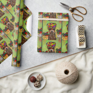 Papier Cadeau Yorkie Poo