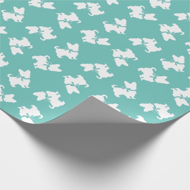 Papier Cadeau Yorkshire Terrier Chien Chien Chien Chien Chien Ch (Coin)