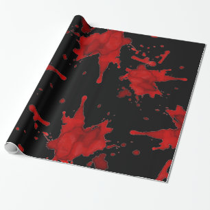 Papier Cadeau Zombie hémorragie