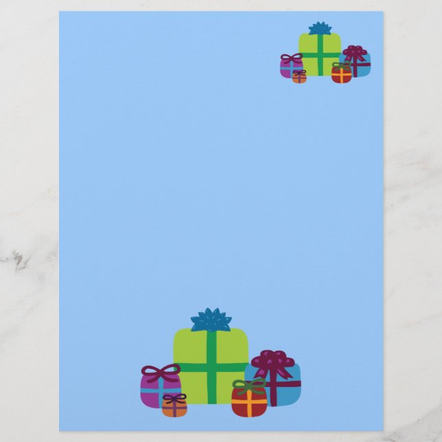 Papier Cadeaux enrobés (Devant)