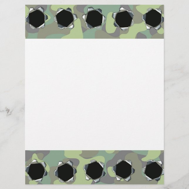 Papier Cadre à puces (Devant)