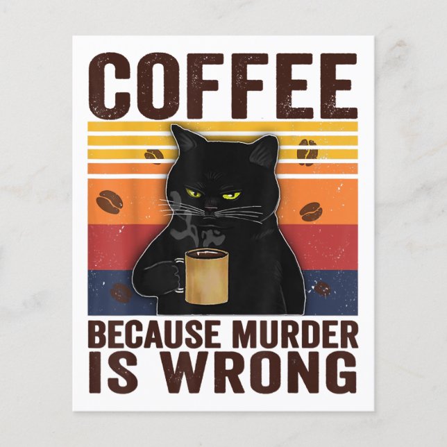 Papier Café Parce Que Le Meurtre Est Une Faute Essentiel  (Devant)