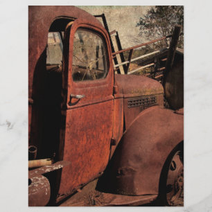 Papier Camion abandonné