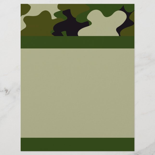 Papier Camouflage (Devant)